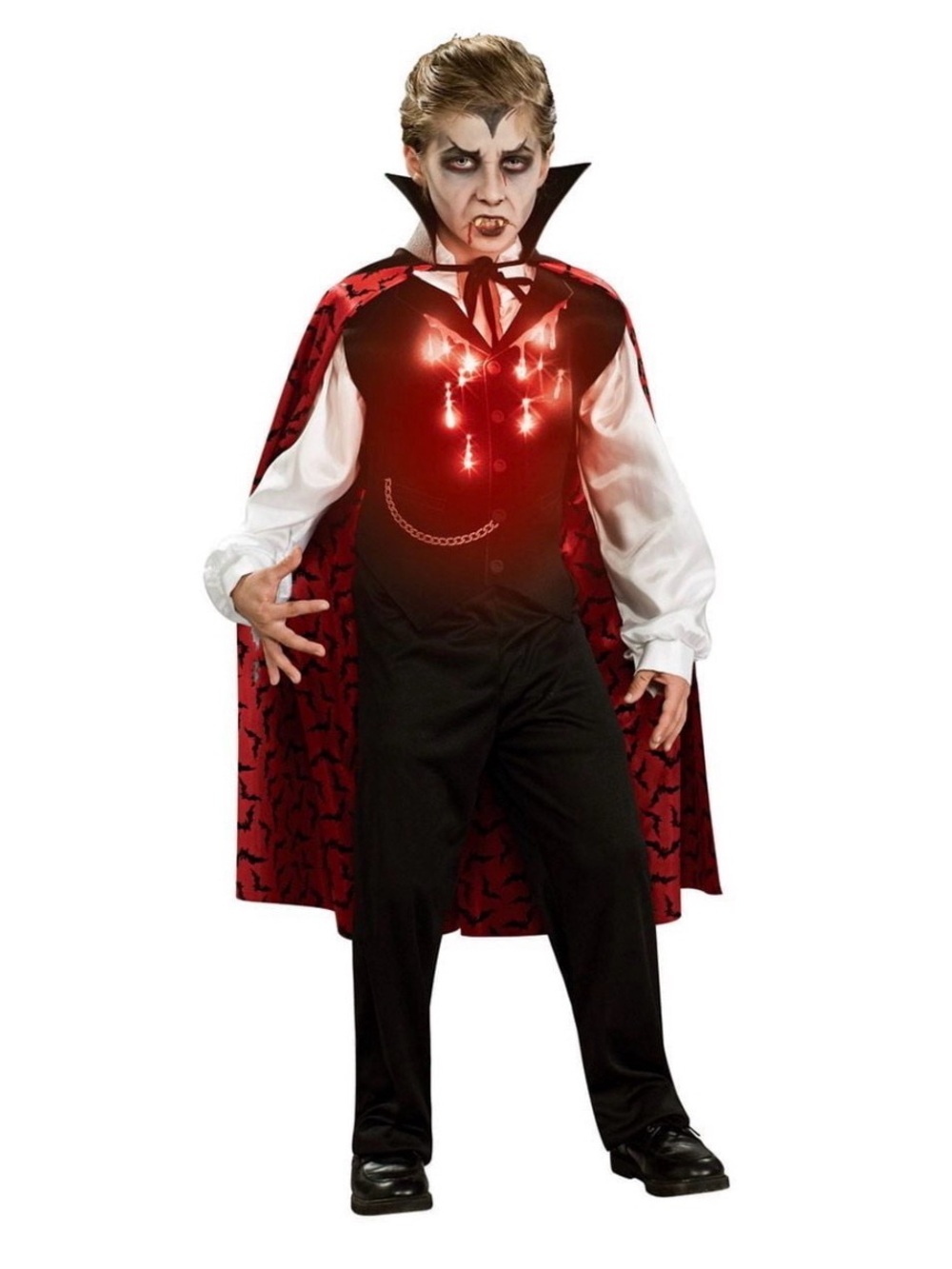 Rubies Light Up Vest Vampire Costume